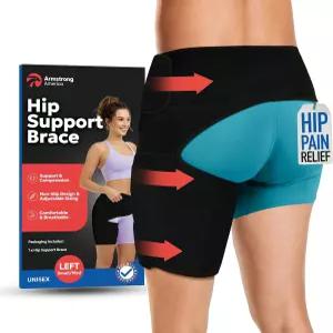 엉덩이 보조기 허벅지 압박 슬리브 좌골 장치 신경 를 위한 햄스트링 사타구니 랩 여성 및 남성용