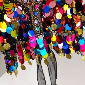 여성벨리댄스의상 힙스커트 성인밸리복 밸리댄스액세서리 여자의 밸리 댄