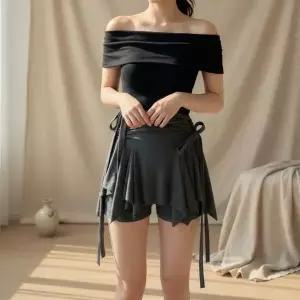 [하프클럽/셀러허브_여성트랜드패션]여성 봄여름 리본 잔주름 쁘띠 언발 치