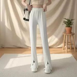 [하프클럽/셀러허브_여성트랜드패션]여성 하이웨이스트 고무줄 세미부츠컷