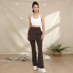 [하프클럽/셀러허브_여성트랜드패션]여성 시즌리스 트랙수트 나팔 스커트