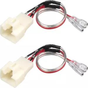 레드 울프 자동차 대시 트위터 스피커 배선 하네스 토요타 툰드라 20072021 4러너 20032020과 호환되는 OE