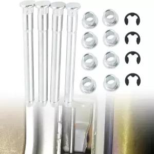 쉐보레 S10 GMC 픽업 블 S15 19942004 지미 브라바다 소노마 도어 힌지 수리 키트 2도어 4핀 SL 와