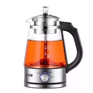 유리 전기포트 차주전자 온도조절 보온 투명 주전자