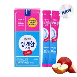 큐원 상쾌환 사과 18gX20포 상쾌한 숙취해소 컨디션 스틱젤리