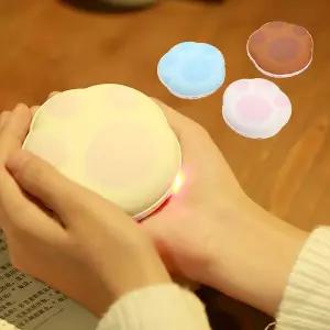 고양이 곰 발바닥 겨울 충전식 USB 전기 손난로 휴대용 보조배터리 양면발열 손 핫팩 히터 보온 용품