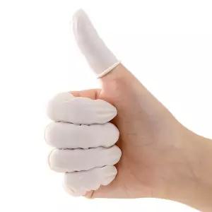 손가락 골무 라텍스 장갑 100P LMCF-0028