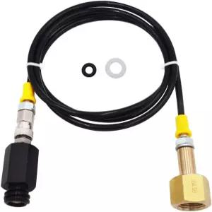 소다 머신 어댑터 호스 메이커를 대형 CO2 탱크에 직접 연결하여 제트 및 아우아 피즈 머신과 호환 전자 1