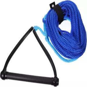 편안한 핸들 고자외선 및 내마모성 밝은 색상의 해피야미 블랙 나일론 수상 스키 로프는 웨이크보드 무릎