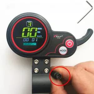 게이지 계기판 전동킥보드 액정기판 액정 사이즈 디스플레이 대시보드