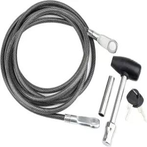 리즈 토파워 7031600 스틸 케이블 및 리시버 잠금장치 일반