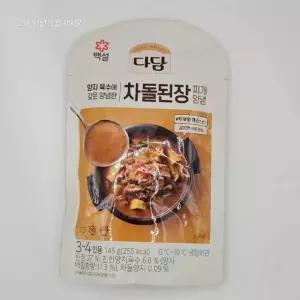 CJ제일제당 다담 차돌 된장찌개 양념 145g x 12개