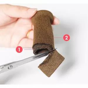 받침 식탁 소음방지 다리 의자 양말 발 커버 캡 4p