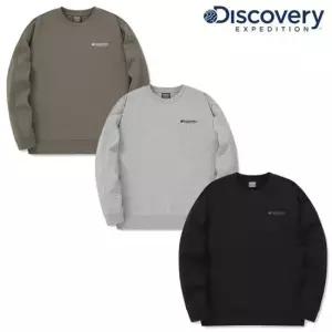 디스커버리 DXTR29044 남여 공용 니트 에센셜 트레이닝 맨투맨 티셔츠 커플 388549