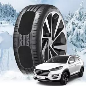 올뉴투싼 붙이는 스노우체인 스노우캐치