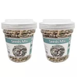 [셀러허브]굿모닝너츠 씨앗 믹스 2통 총1kg내외 (S46772103)