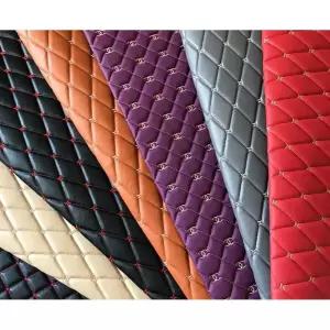 자동차 천장 엠보싱 가죽 자수 장식 튜닝시트 엠보