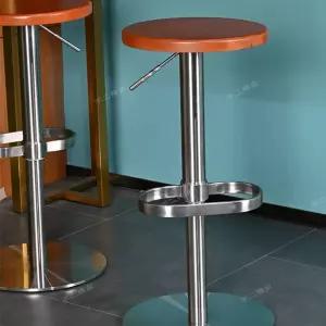 바텐더의자 디자인 바 철제 스툴 65CM 키큰 높은 블랙 카페