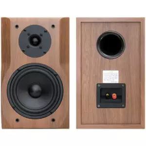 우드 스피커 레트로 인테리어 2방향 가정용 오디오