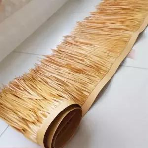 초가지붕 인조 볏짚 시골 인테리어 야외 갈대 카페 처마 펜션 밀짚 덮개 다용도 소품 장식