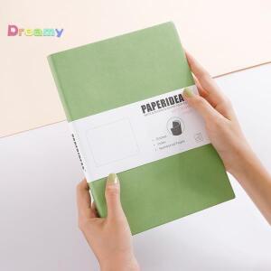 페이퍼아이디어스 B5 소프트 가죽 - 및 사무용 그리드 저널 | &