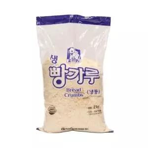 부드러운 젖은빵가루 2kg습식 튀김용 돈가스 생빵가루