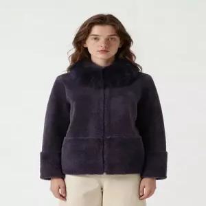 [벨 마르슈] 폭스퍼 카라 양모 자켓