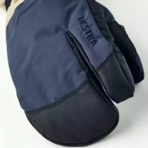 헤스트라 여성 방한 삼지 장갑 벨크로 다크네이비 S BNA