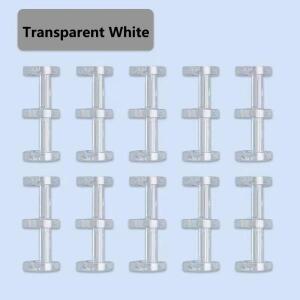 50개 3링 루즈리프 바인더 앨범 DIY 여행