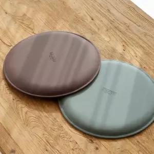 니뜰리히 의자방석 가죽 식탁 벤치 원형 두꺼운 35cm