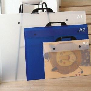 바인더 대형 클리어화일 미술 파일 그림 터 도화지 보관 A2 문서 도면 A1 서류