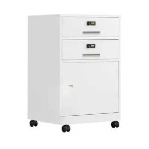 암호 서랍장 싱글 걸쇠 사무용 철제 도어 시건장치 A