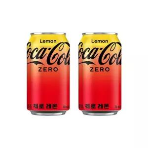 매장판매전용 COCA-COLA 코크 제로 레몬 350CAN 4X6