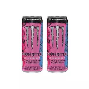 매장판매전용 MONSTERENERGY 몬스터 에너지 루비레드 355CAN X24