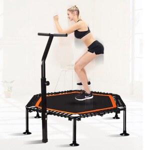 40인치 실내용 트램펄린 점핑트램폴린 실내정원 대형 팔걸이X Blue 유산소