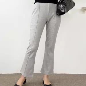 [라일리] Rly 밴딩 부츠컷 트레이닝 면스판 핀턱 바지