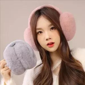 [라일리] Rly 접이식 겨울 귀마개 따뜻한 여성 귀마개 헤어밴드