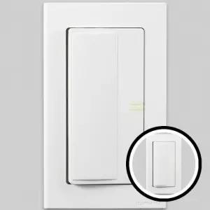일신 와이드플러스 야광 매입스위치 1구 1로 깔끔한 디자인 야광 기능 매입형 간편한 설치 화이트 색상 TLz09966