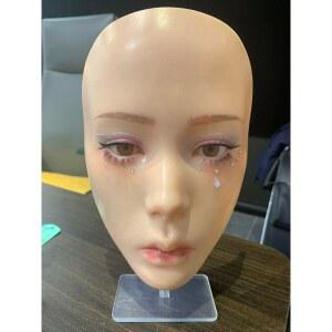 메이크업 마네킹 하드 초보 스탠드 검정 반영구 중형 입술 색조화장 자격증시험 자격증 연습