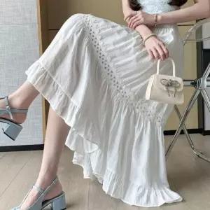 (CESS) 56MN4 프렌치 밴딩 스커트 벨벳 플레어 속바지_19950153_667501