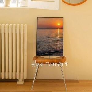 일출대형액자 풍경화 그림 액자 A타입 세로그림 개업선물 그리기 풍경 세로 벽화 추상