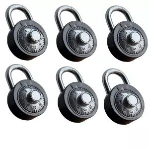 Arkali 콤비네이션 락 다이얼 콤비네이션 자물쇠 체육관 사물함 학교 공구 상자 및 보관 유닛용 디지털 코