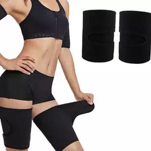 네오프렌 허벅지 밴드 벨트형 스포츠 남녀공용 허벅지 땀복 런닝 피트니스 사이클 두꺼운 운동용 쉐이퍼