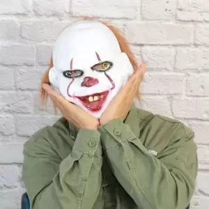 할로윈 가면 무서운 호러 코스프레 삐에로 가면 코스튬 파티 소품 공연