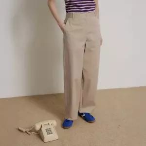 [백화점정품] 26년NEW 빈폴레이디스 빈폴 BEANPOLE [B. my] 치노 커브드 팬츠 베이지 BF6221N01A
