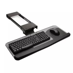 트레이 레일형 키보드거치대 슬라이드 책상