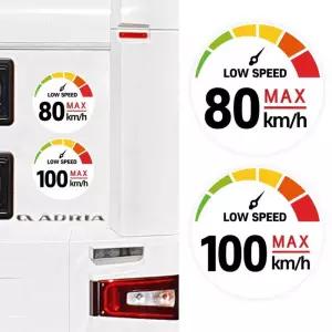 캠핑카 용품 차량 속도 제한 트럭 화물 후방 스티커 sbC9+2gFT