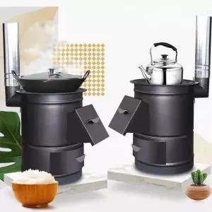 쓰레기 소각로 화목 소각통 바베큐 연통 장작 주물 농촌 화덕