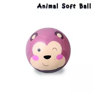 애니멀소프트볼 6인치 (원숭이)/에어볼/미니볼/말랑공/아기공/스펀지볼/장난감공/물놀이공/작은공