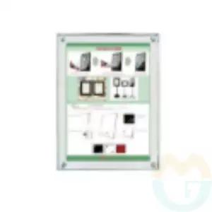 자석형 POP액자 AP-A3 벽걸이형 A3액자 스탠드배너 스탠드안내판